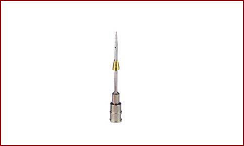 NC1530 needle, 15G x 1.25" (1.5mm x 30mm), collared.